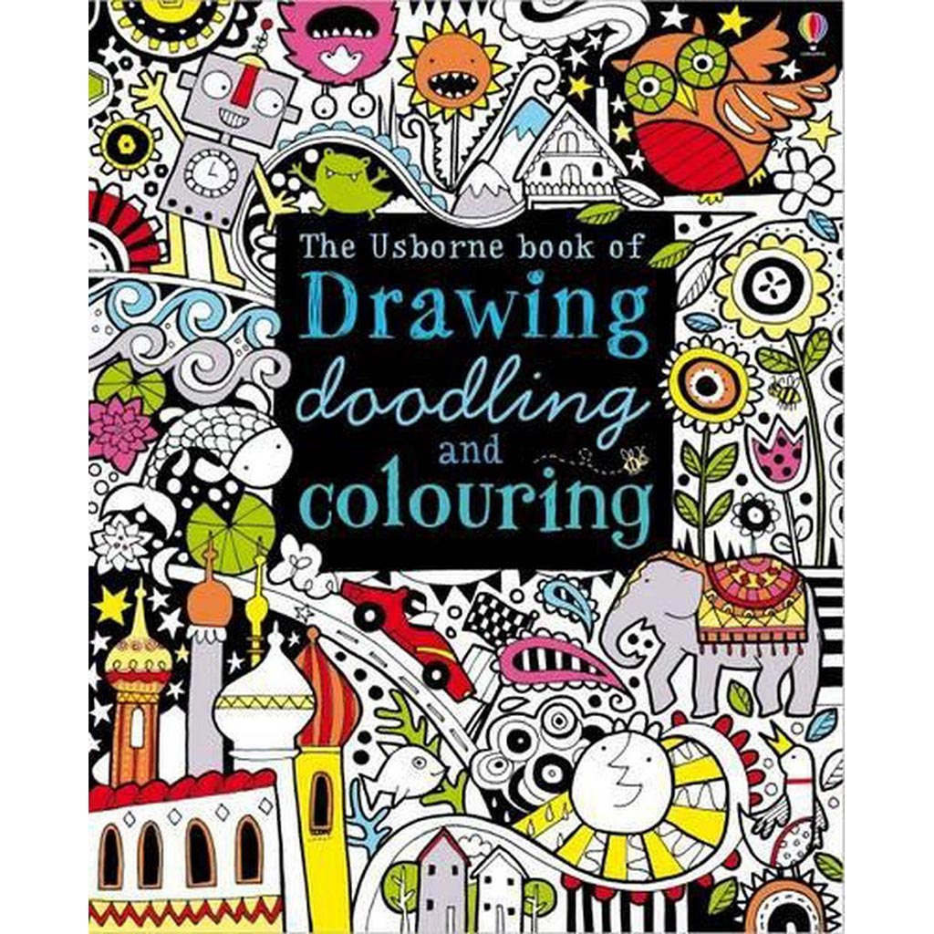 Book of Drawing, Doodling and Coloring Fiona Watt