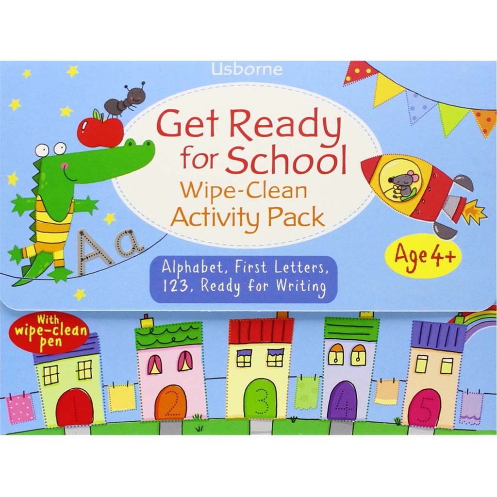 Get Ready for School Wipe-Clean Activity Pack