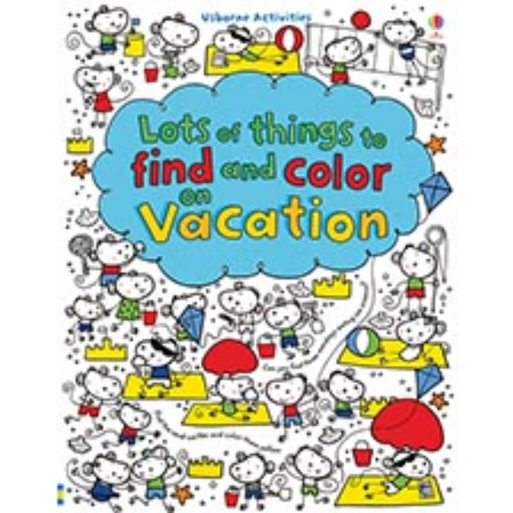 Lots of Things to Find and Color on Vacation