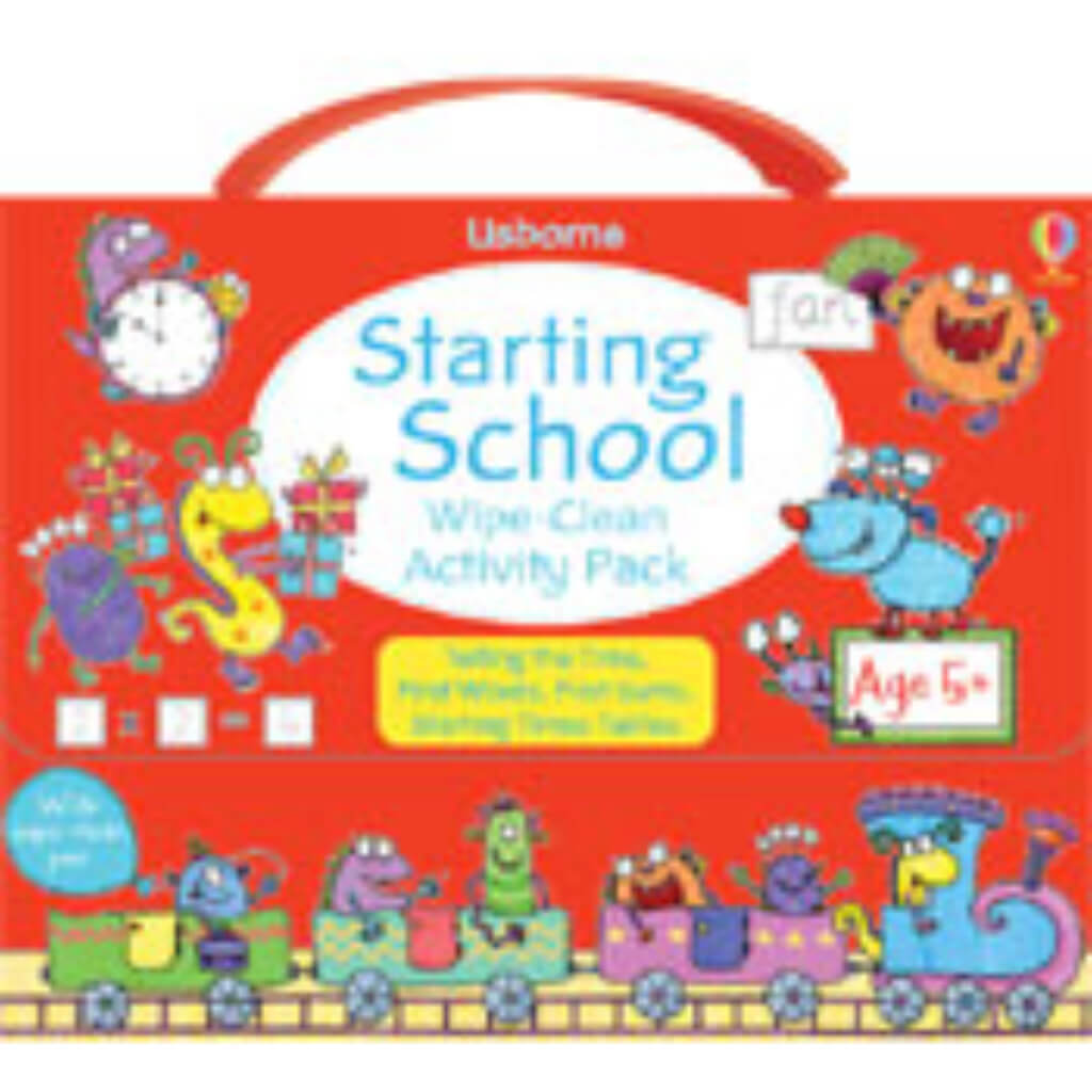 Starting School Wipe-Clean Activity Pack