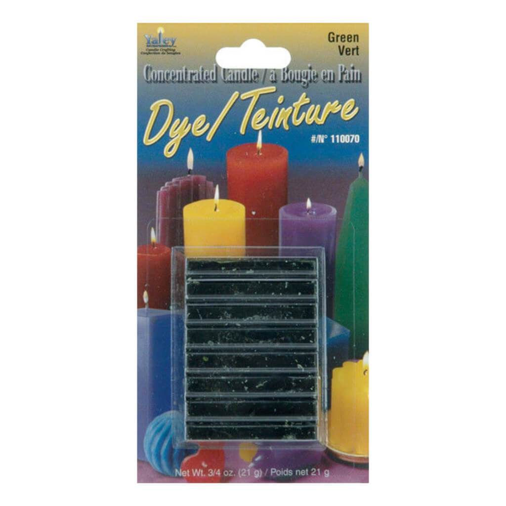 Concentrated Candle Dye Green 3/4Oz 