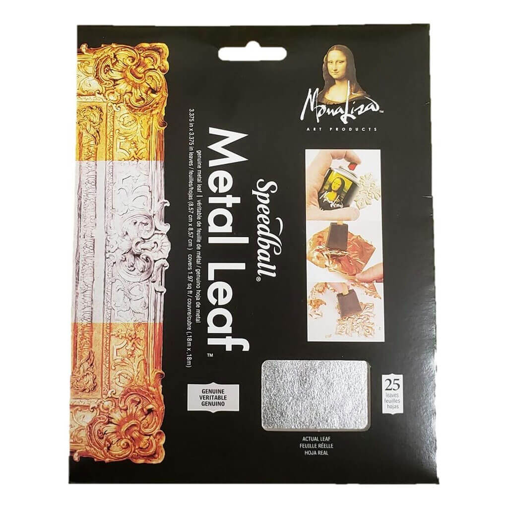 Mona Lisa Genuine Metal Leaf 25pack