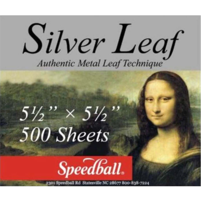 Mona Lisa Composition Silver Leaf 500 Sheet Pack