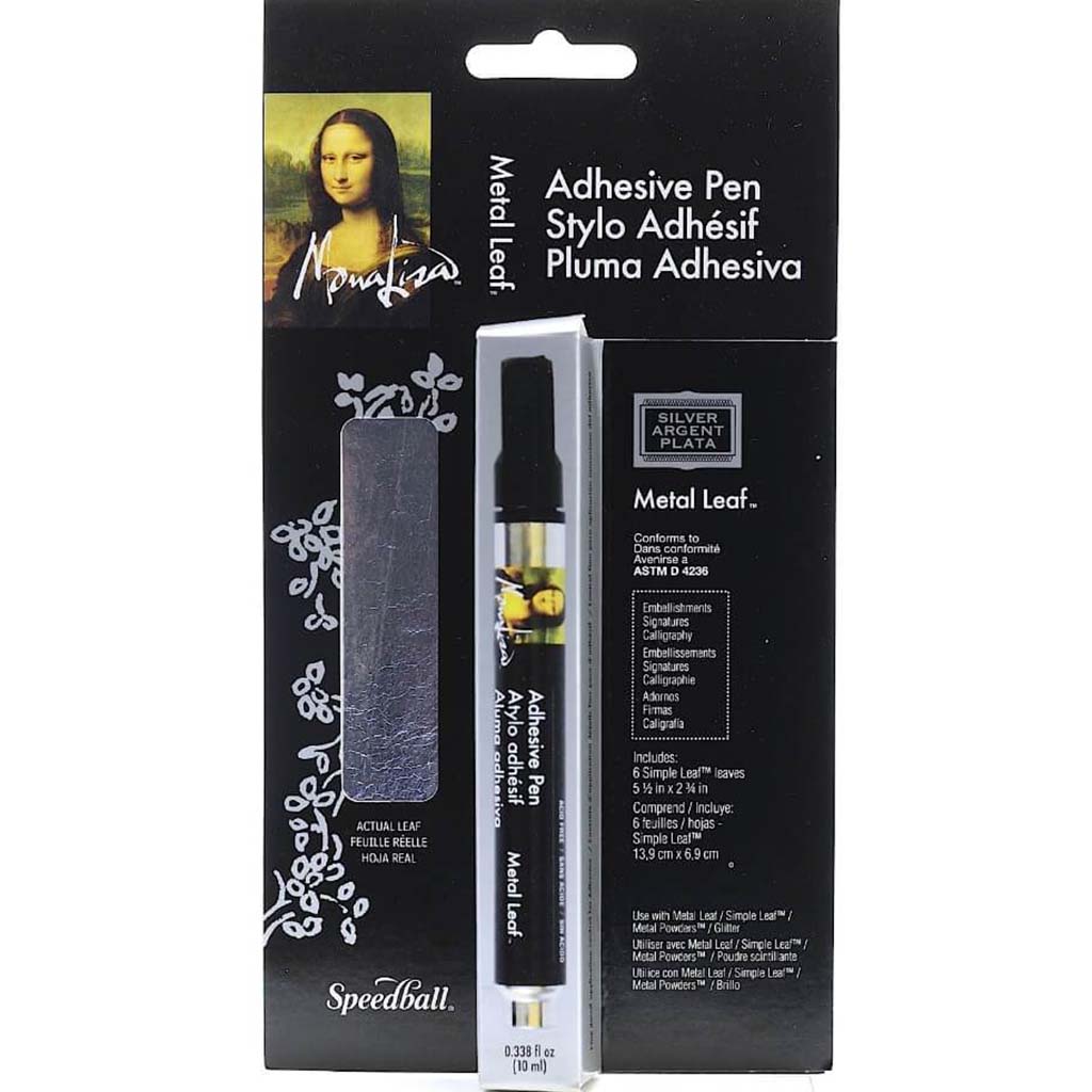 Mona Lisa Adhesive Pen Leaf