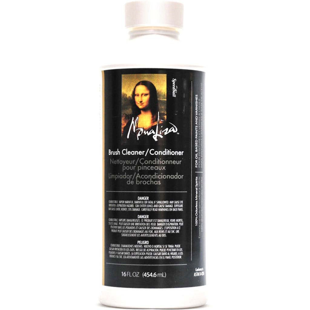 Mona Lisa Brush Cleaner Fluid &amp; Conditioner 16oz