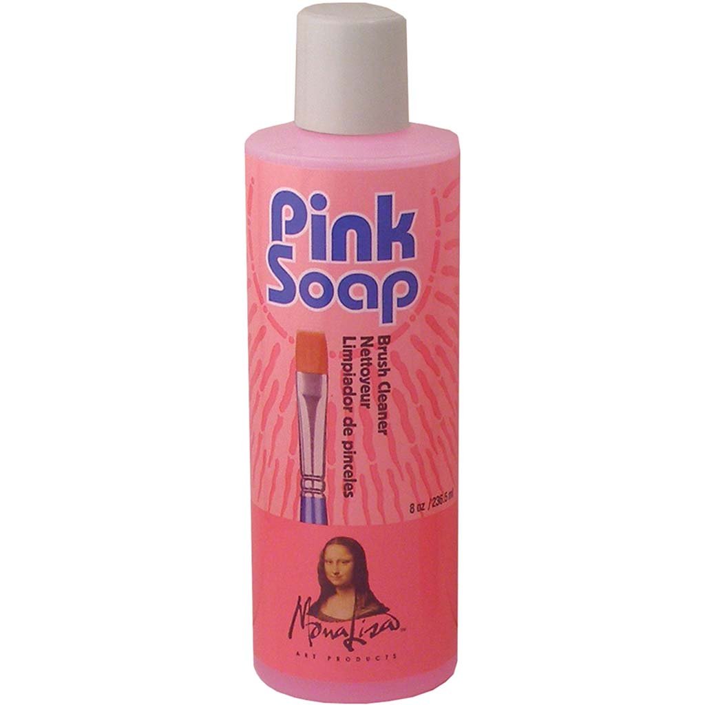 Pink Soap Artists Brush Cleaner 8oz