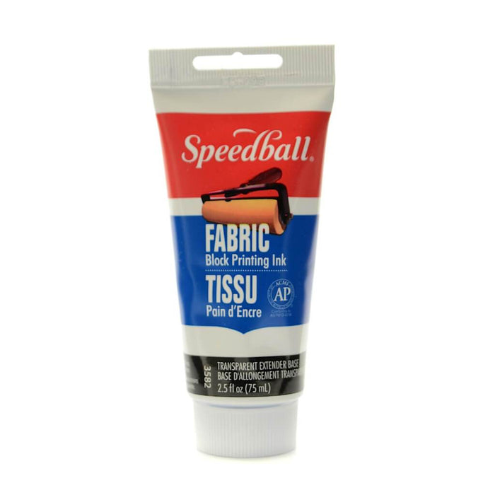 Fabric Block Printing Ink Transparent Extender Base 2.5oz