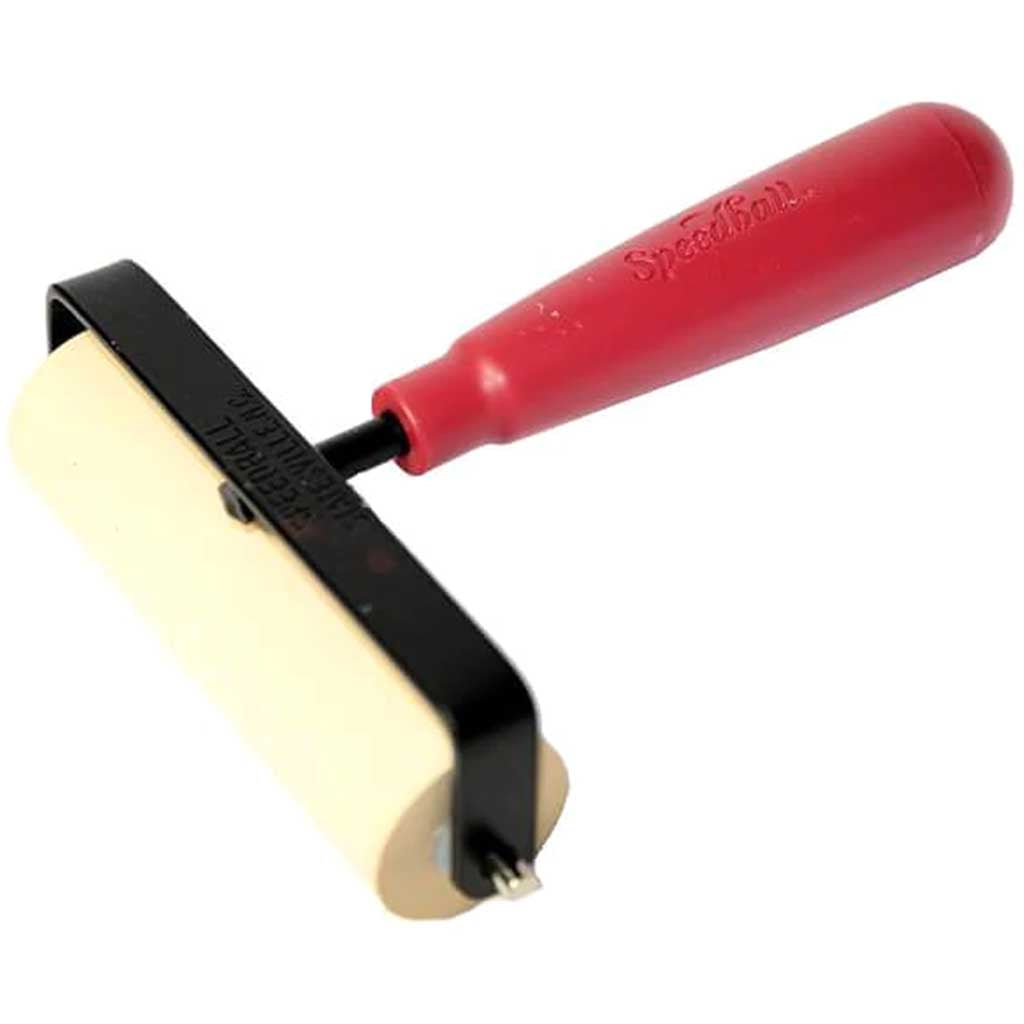 Soft Rubber Brayer 4in