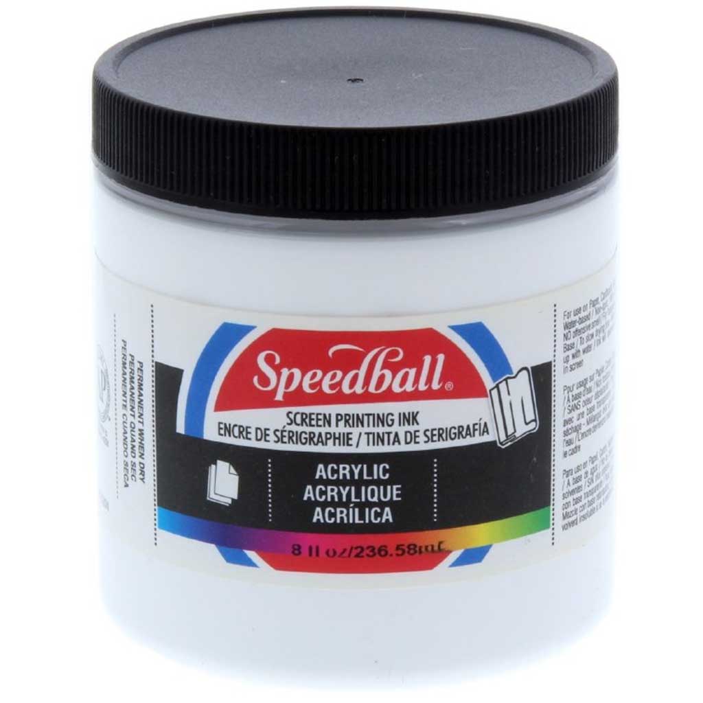 Screen Printing Ink Acrylic 8oz