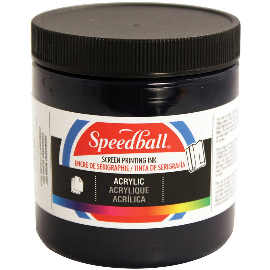 Screen Printing Ink Acrylic 8oz