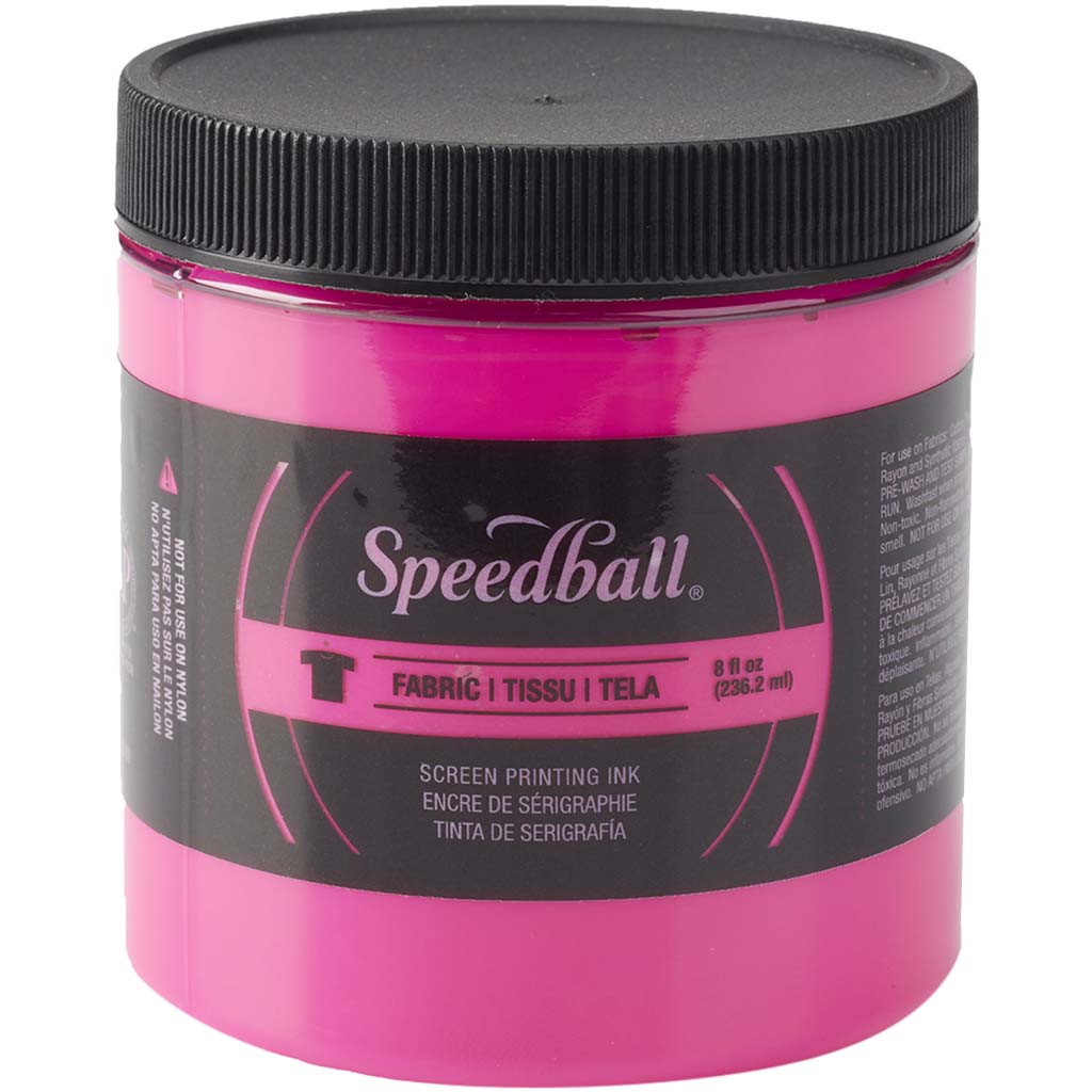 Speedball Screen Printing Ink Acrylic Fluorescent 8oz