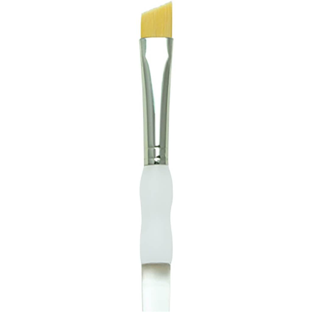 Soft Grip Angular Golden Taklon Brush 1/8in