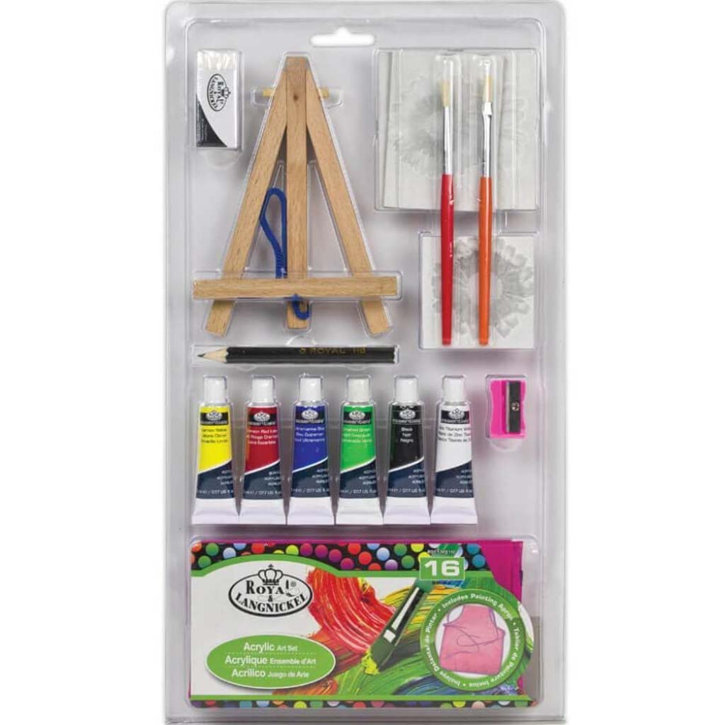 Acrylic Mini Art Set 16pc 