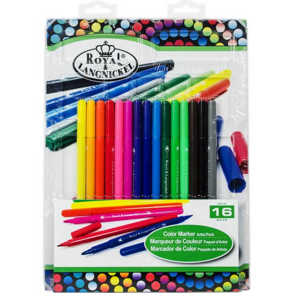 Color Marker Artist Pack 16pc