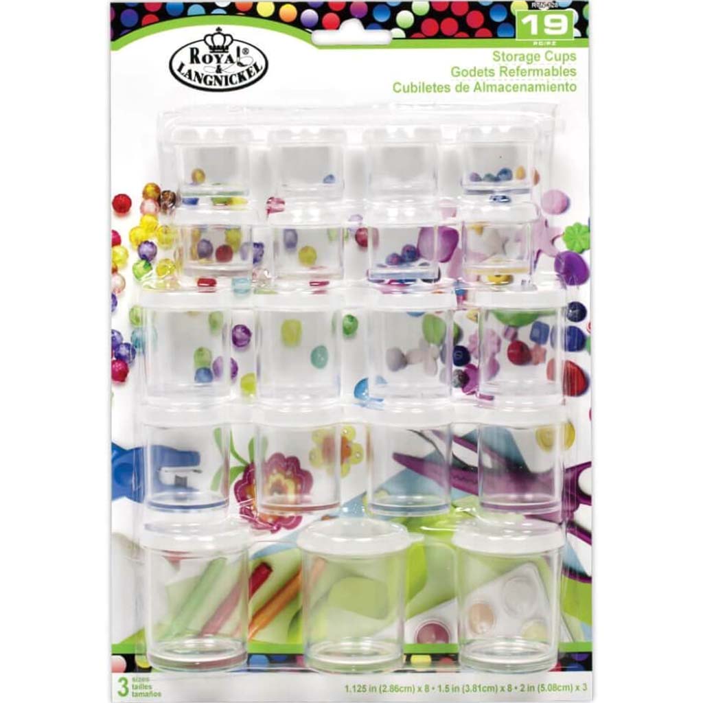 Storage Cups 19pc 