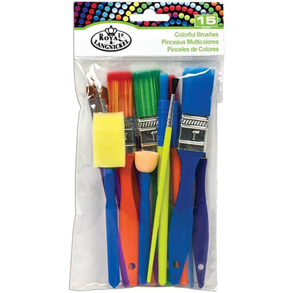 Colorful Brush Set 15pcs