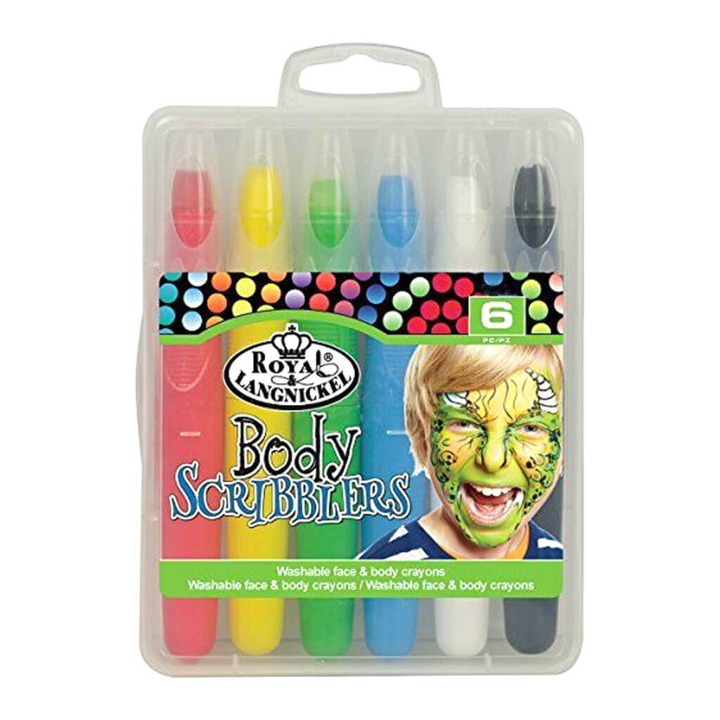 Royal Body Scribblers Primary 6pcs