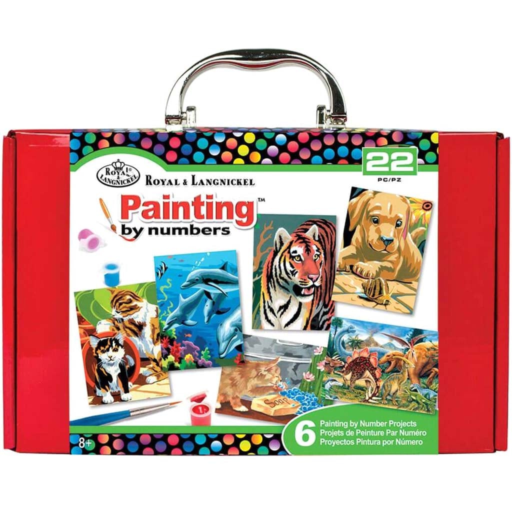 Paint by Number Color Activity Box Set