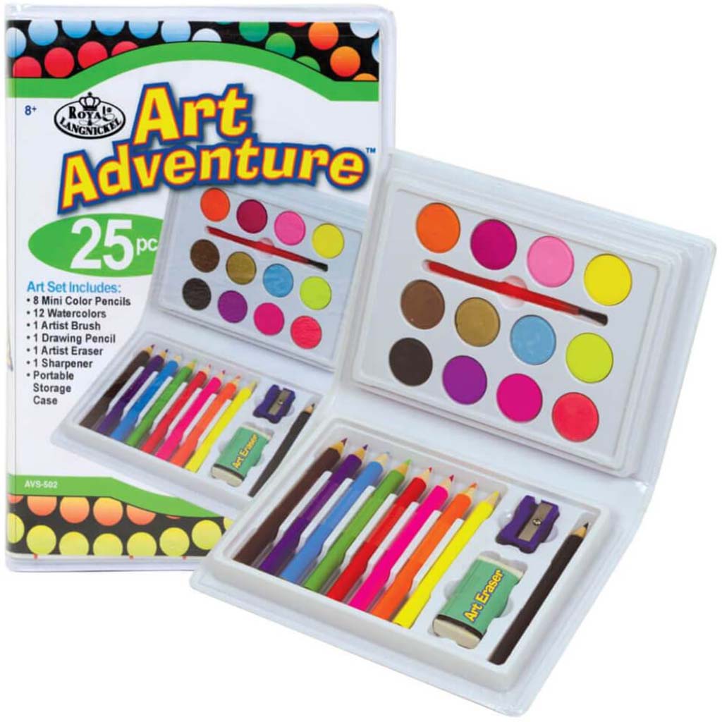 Art Adventure Mini Pencil Art Set 25pc 