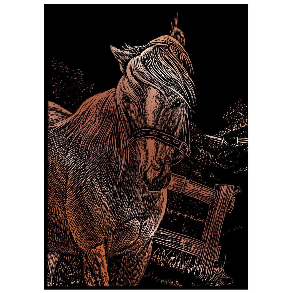 Copper Foil Engraving Art Mini Kit 5in x 7in