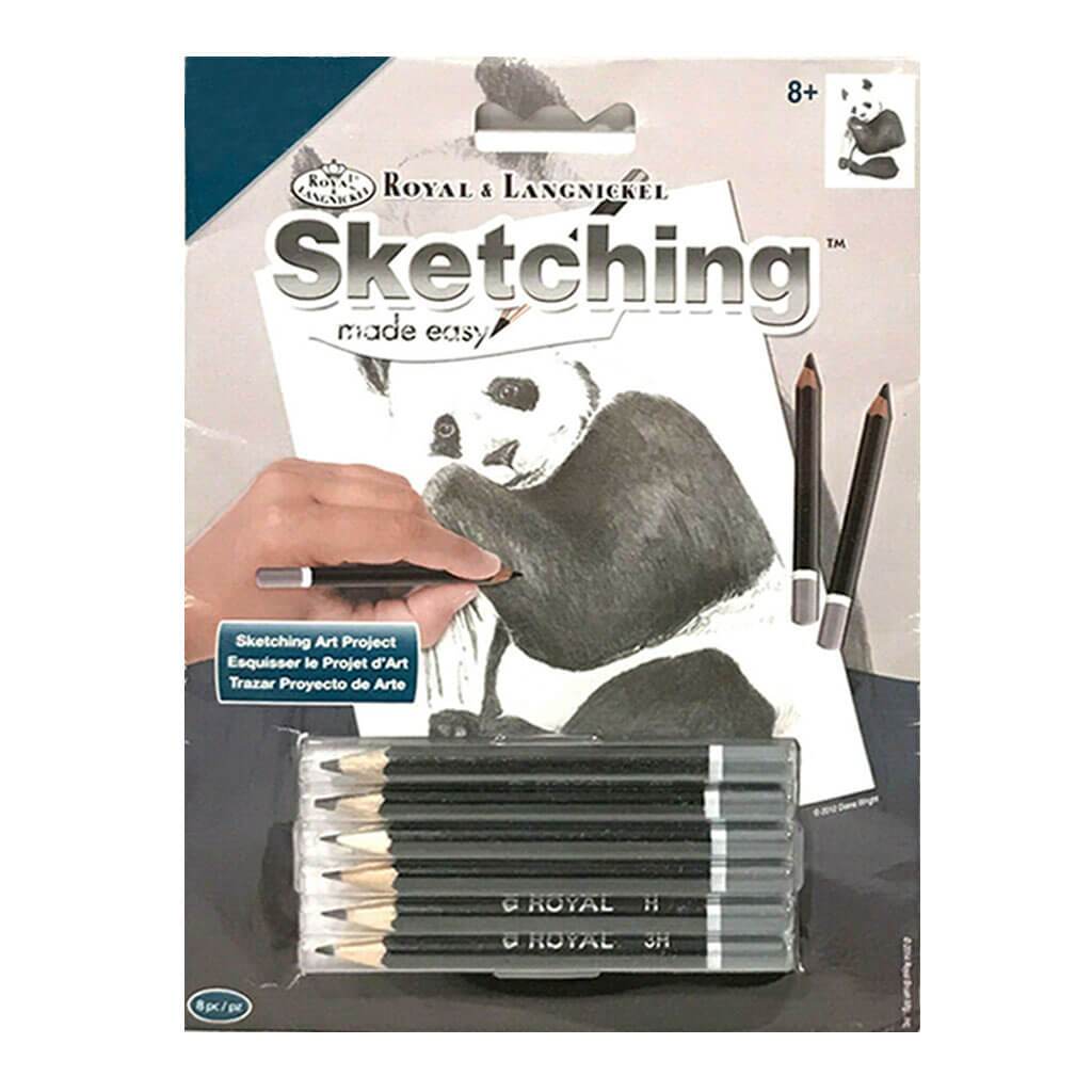 Mini Sketching Made Easy Kit Panda