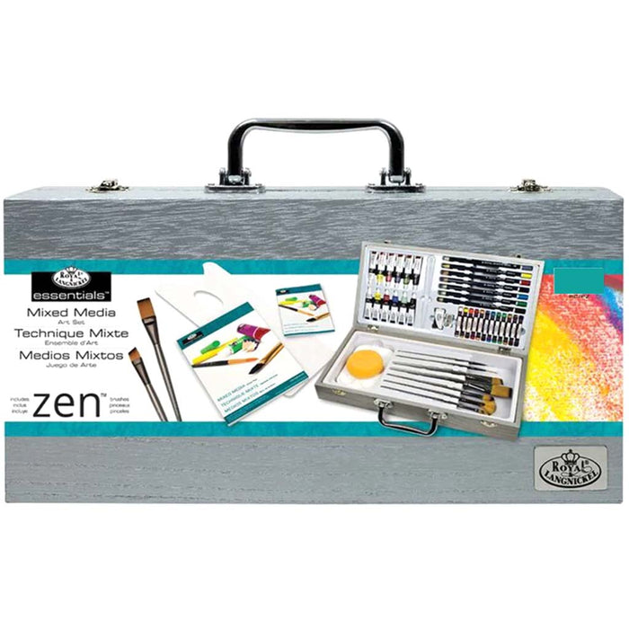 Royal & Langnickel Zen 50 Piece Painting & Sketching Mixed Media Artist Box Set