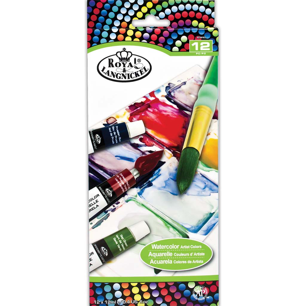 Watercolor 12ml Paint Set 12pc 