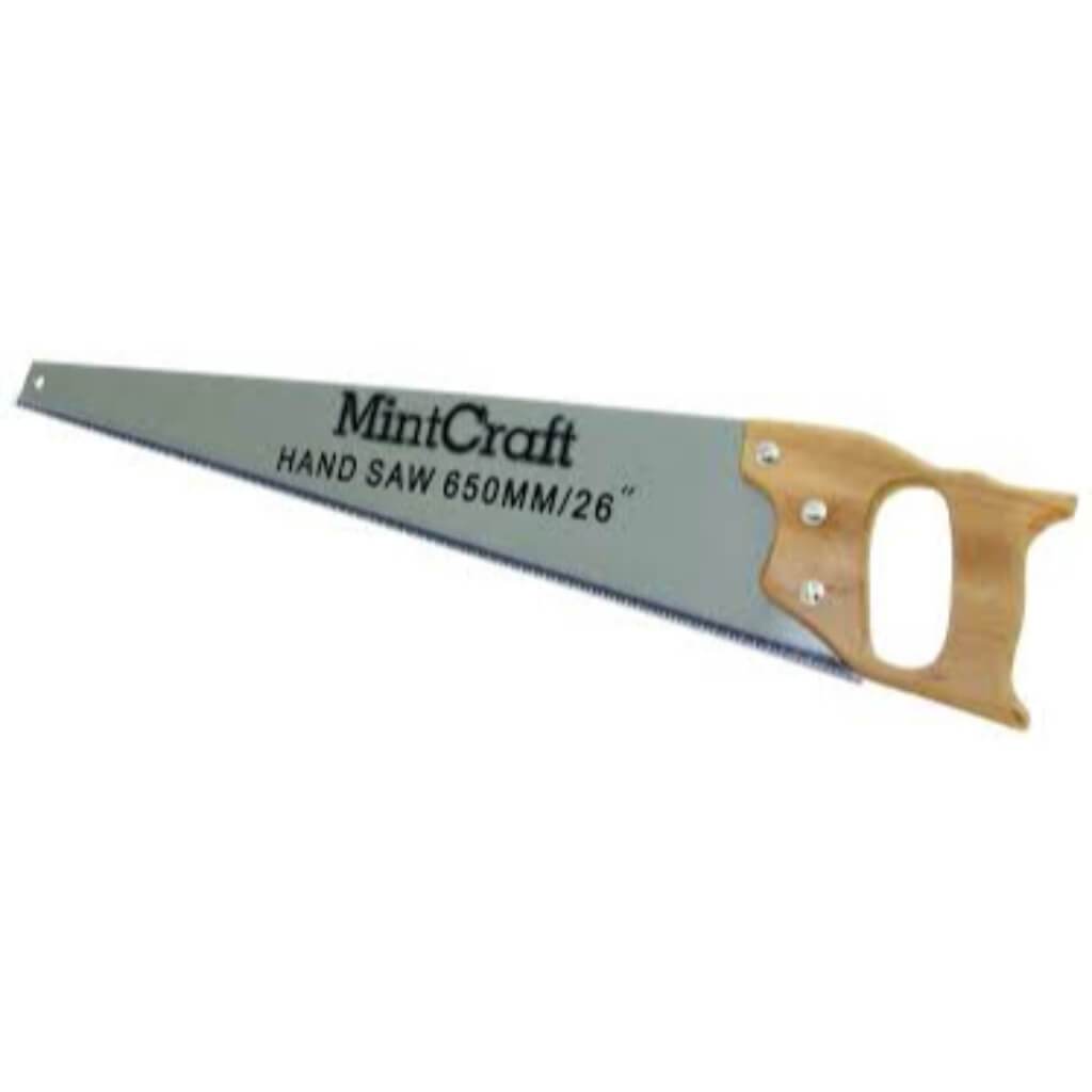 HANDSAW WITH WOOD HANDLE 8PT 26IN 