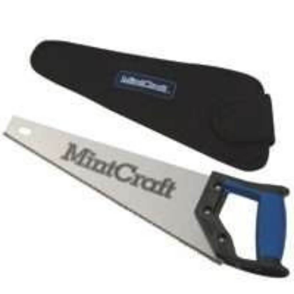 SOFT GRIP HAND SAW W/SHTH 14IN 