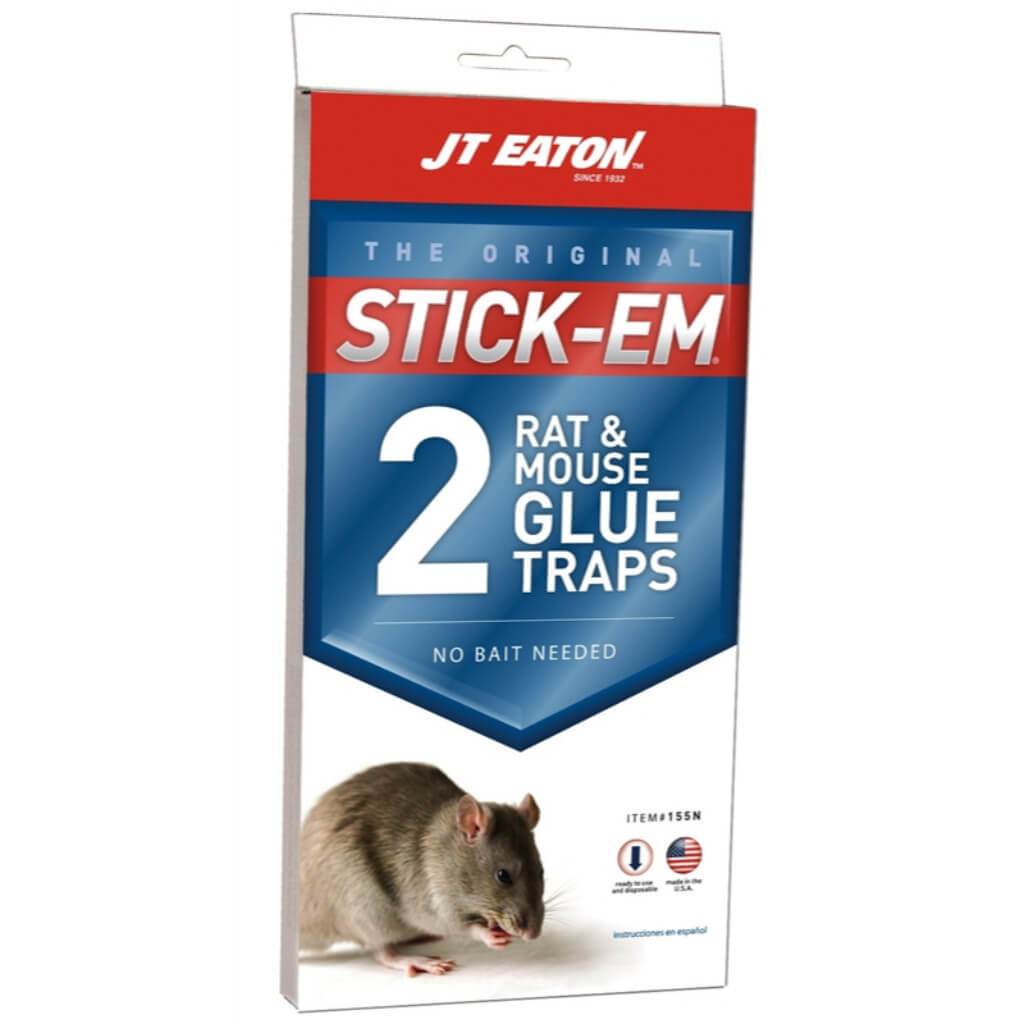 2 PACK GLUE RAT TRAP 