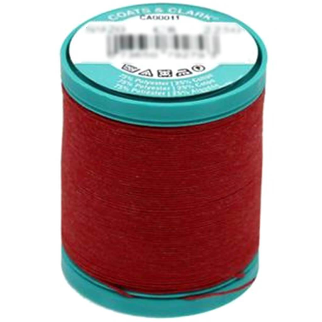 Dual Duty Plus Button &amp; Carpet Thread 50yd Red