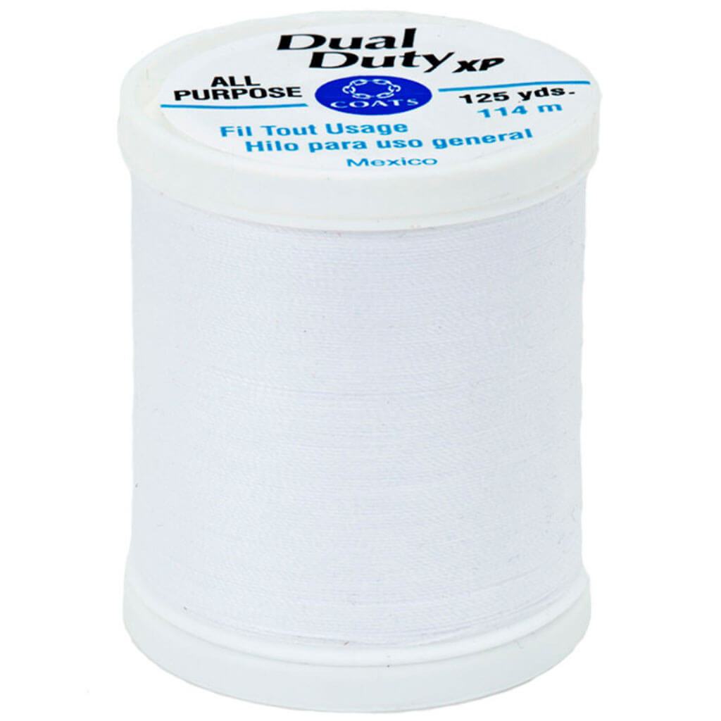 Coats Dual Duty XP General Purpose Thread 125yd White