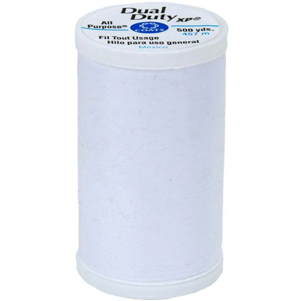 THREAD DUAL XP WHITE 500 YDS 