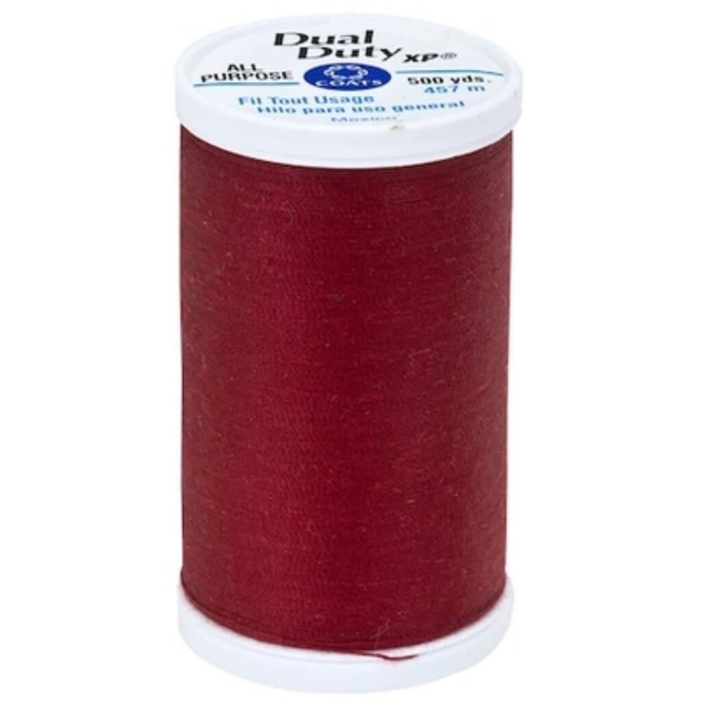 Coats Dual Duty XP General Purpose Thread 500yd Barberry Red