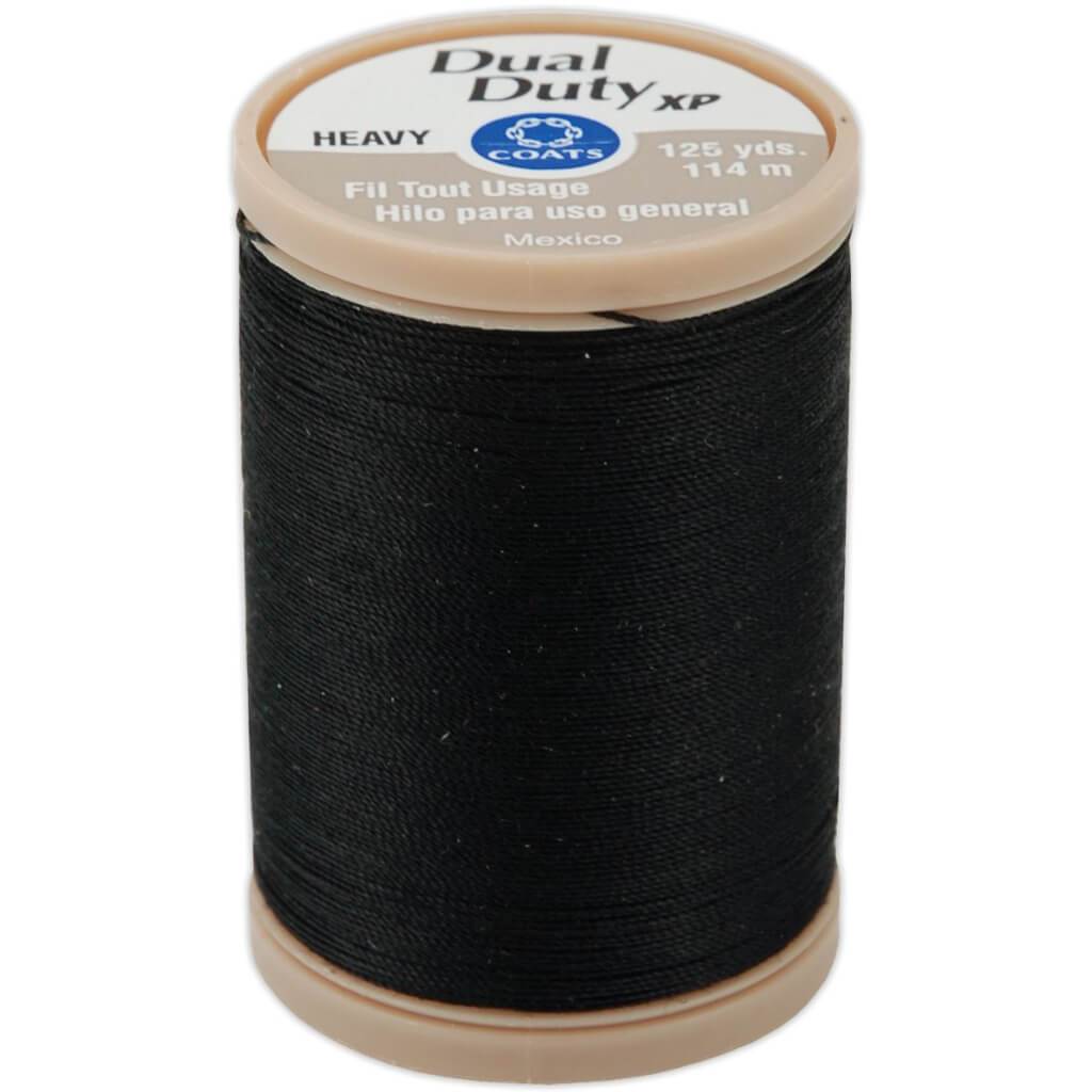 Coats Dual Duty XP Heavy Thread 125yd Black