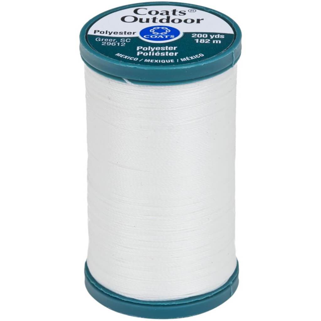 Coats Outdoor Living Thread 200yd White