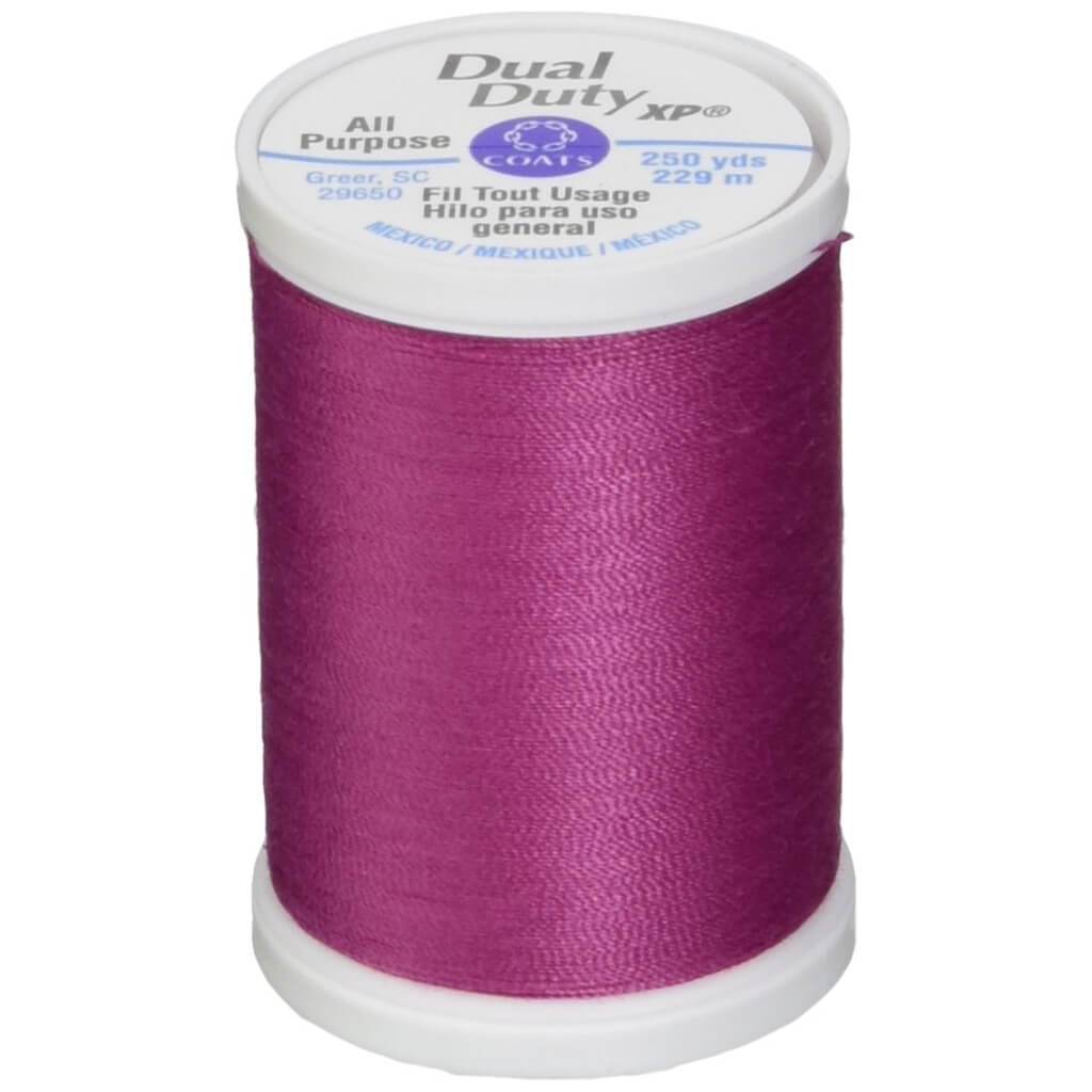 Coats Dual Duty XP General Purpose Thread 250yd Magenta