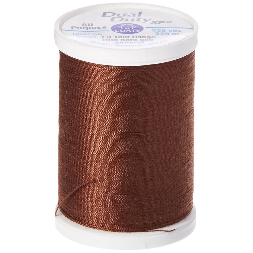 Coats Dual Duty XP General Purpose Thread 250yd Dark Brown