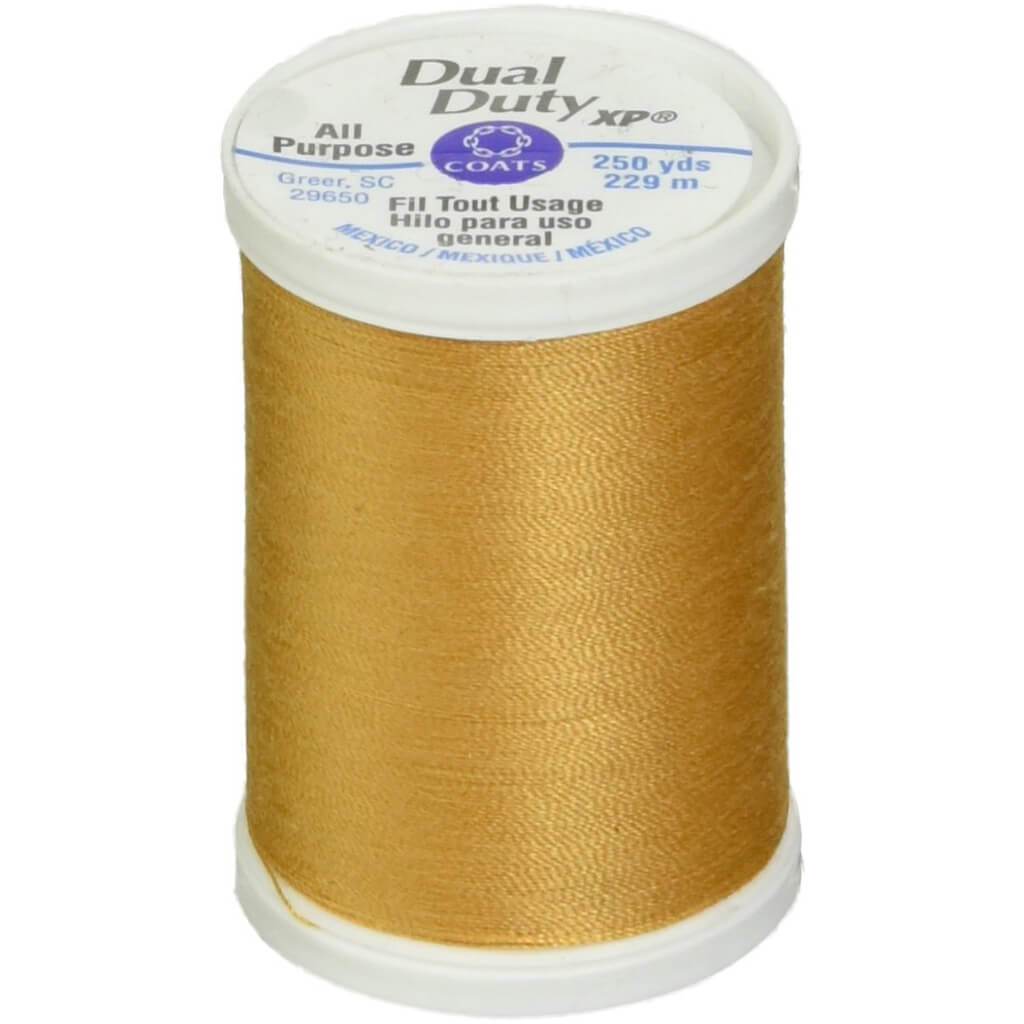 Coats Dual Duty XP General Purpose Thread 250yd Mine Gold