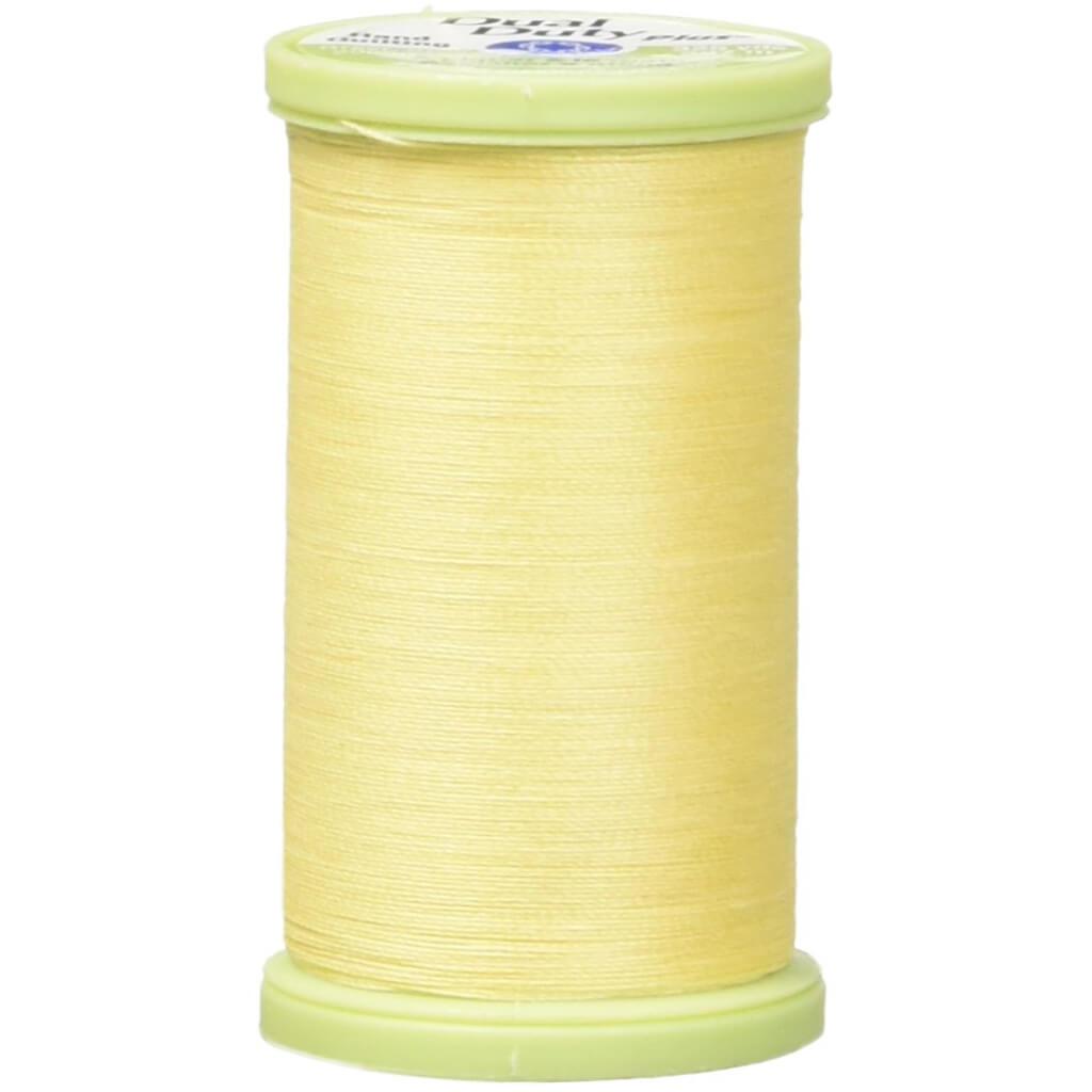 Coats Dual Duty Plus Hand Quilting Thread 325yd Yellow