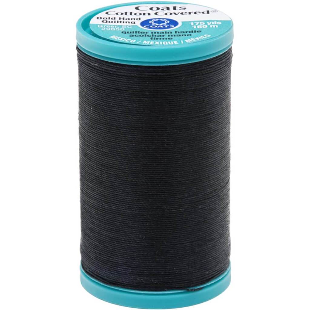 Coats Bold Hand Quilting Thread 175yd Black