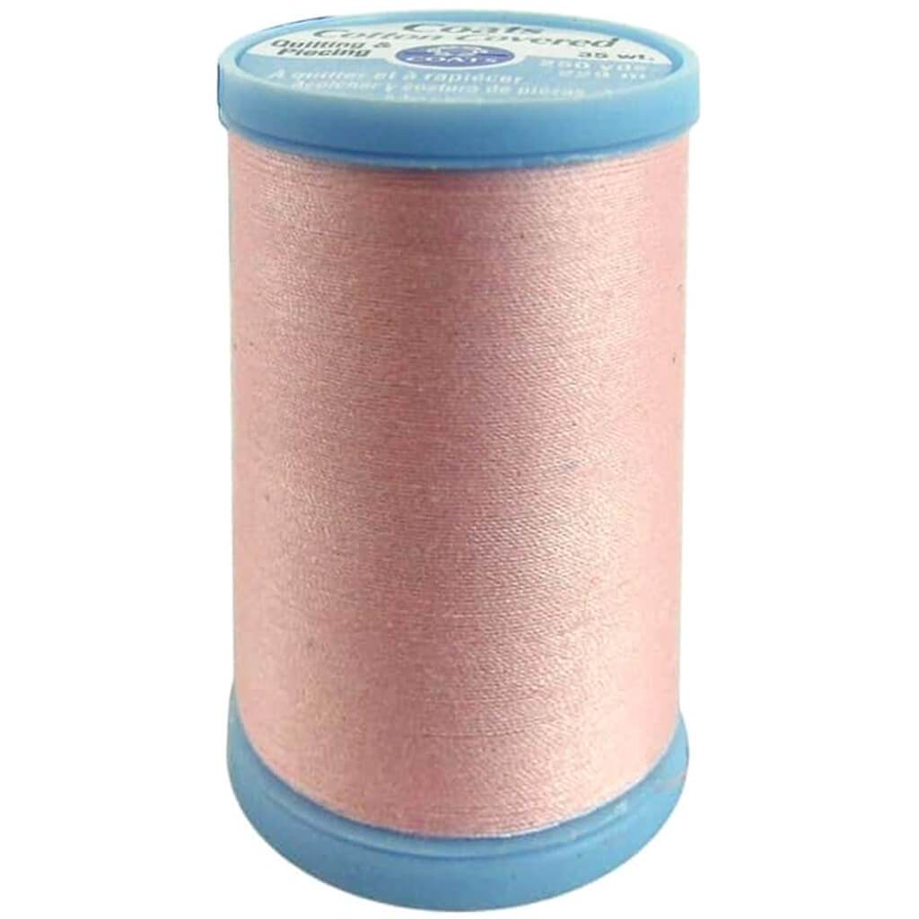 Coats Cotton Covered Quilting &amp; Piecing Thread 250yd Light Pink