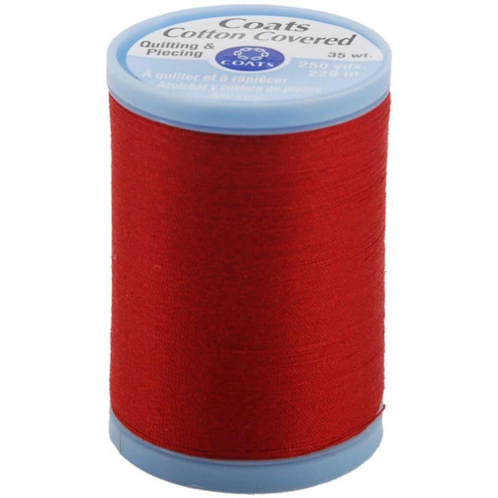 Coats Cotton Covered Quilting & Piecing Thread 250yds Atom Red