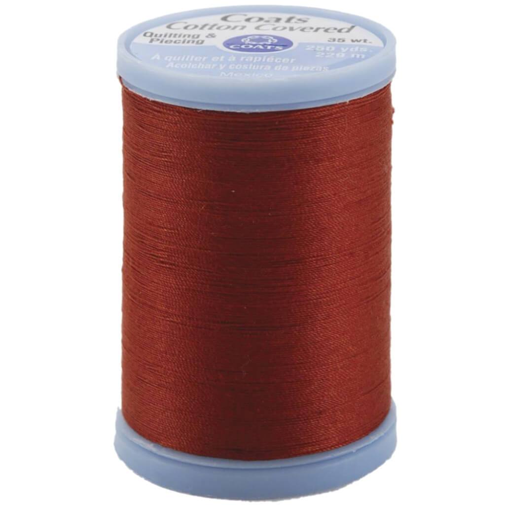 Coats Cotton Covered Quilting &amp; Piecing Thread 250yds Red