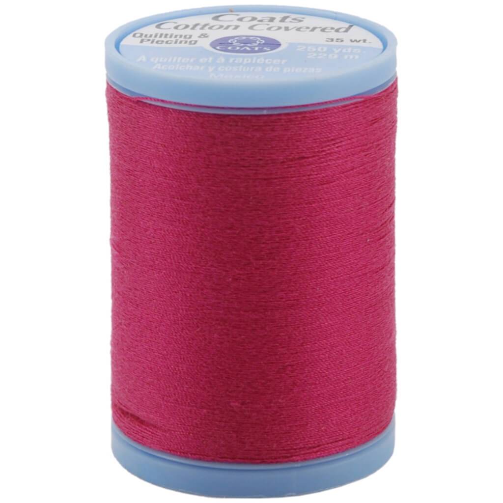 Coats Cotton Covered Quilting &amp; Piecing Thread 250yds Red Rose