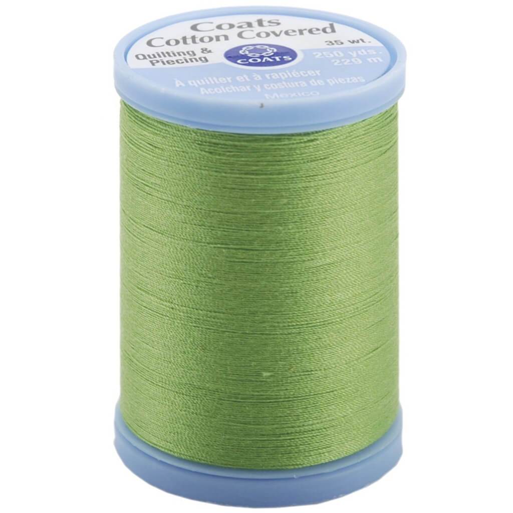 Coats Cotton Covered Quilting &amp; Piecing Thread 250yds Lime Green