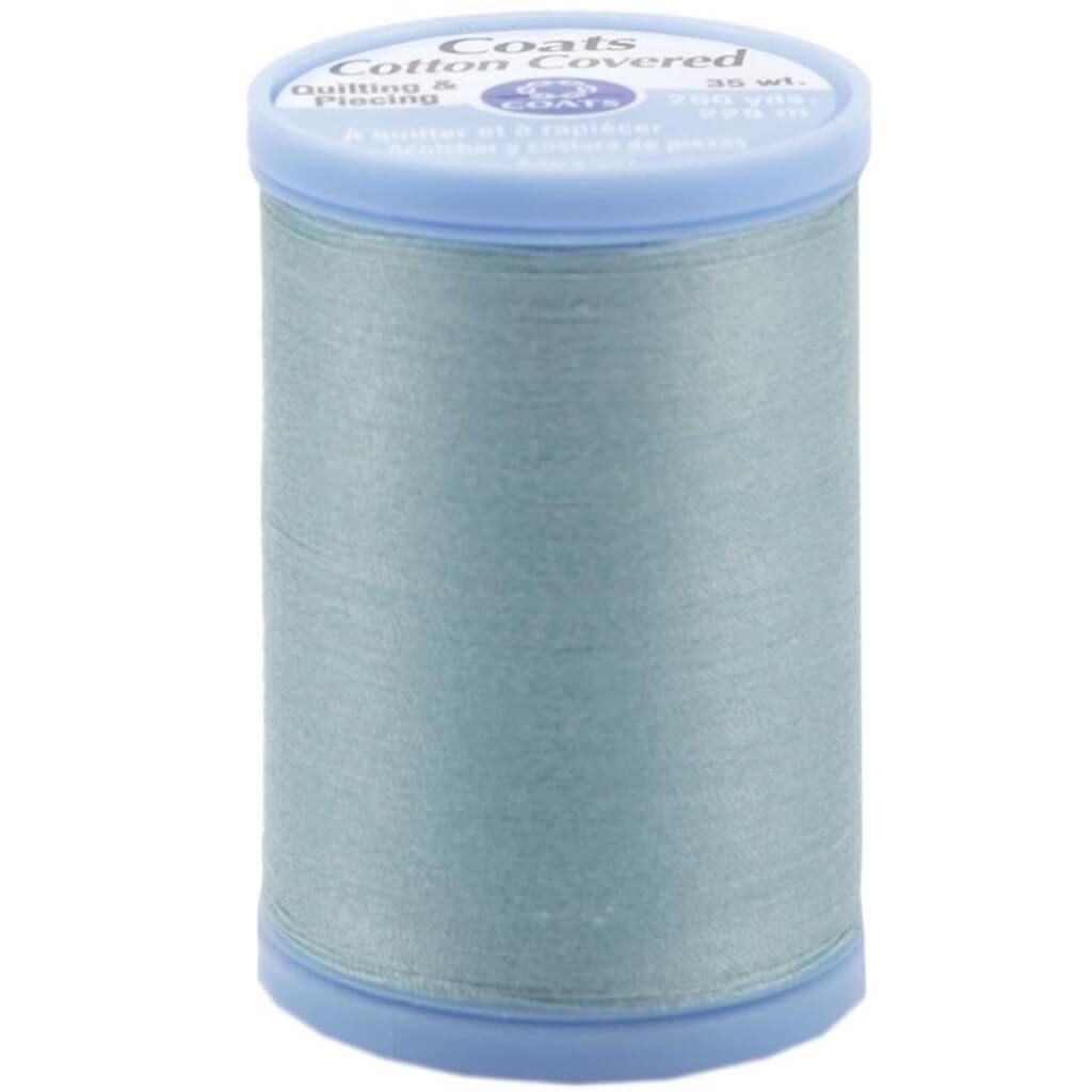 Coats Cotton Covered Quilting &amp; Piecing Thread 250yds Blue Aqua
