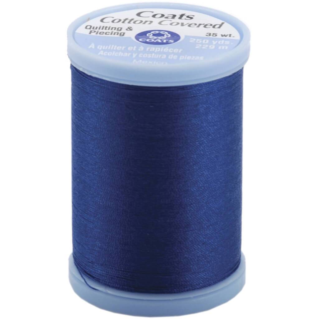 Coats Cotton Covered Quilting &amp; Piecing Thread 250yds Yale Blue