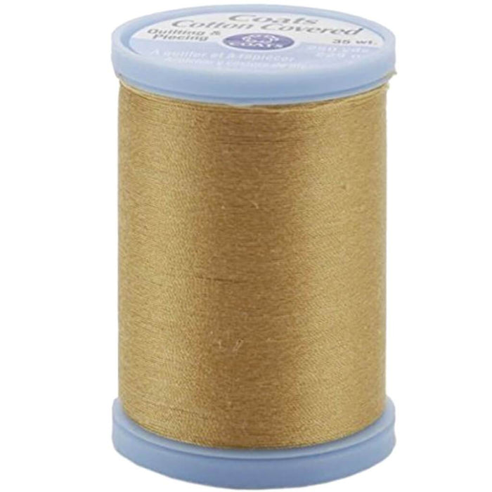 Coats Cotton Covered Quilting & Piecing Thread 250yds Temple Gold