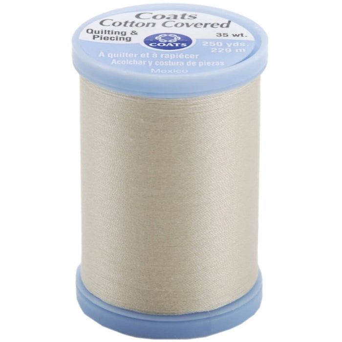 Coats Cotton Covered Quilting & Piecing Thread 250yds Natural